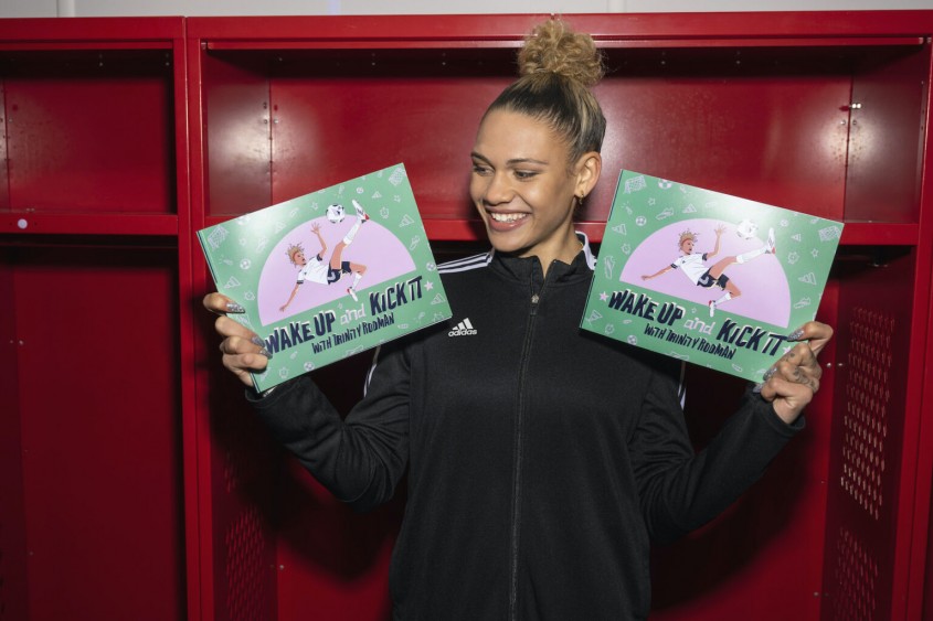 Soccer Star Trinity Rodman Becomes a Superhero in This Colorful Children’s Book